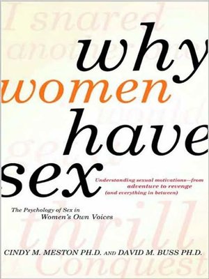 cover image of Why Women Have Sex
